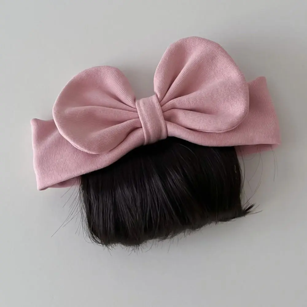 Props Children Decor Princess Wig Headband Baby Bowknot Headband Wig Toddler Neat Bang Newborn Baby Headwear