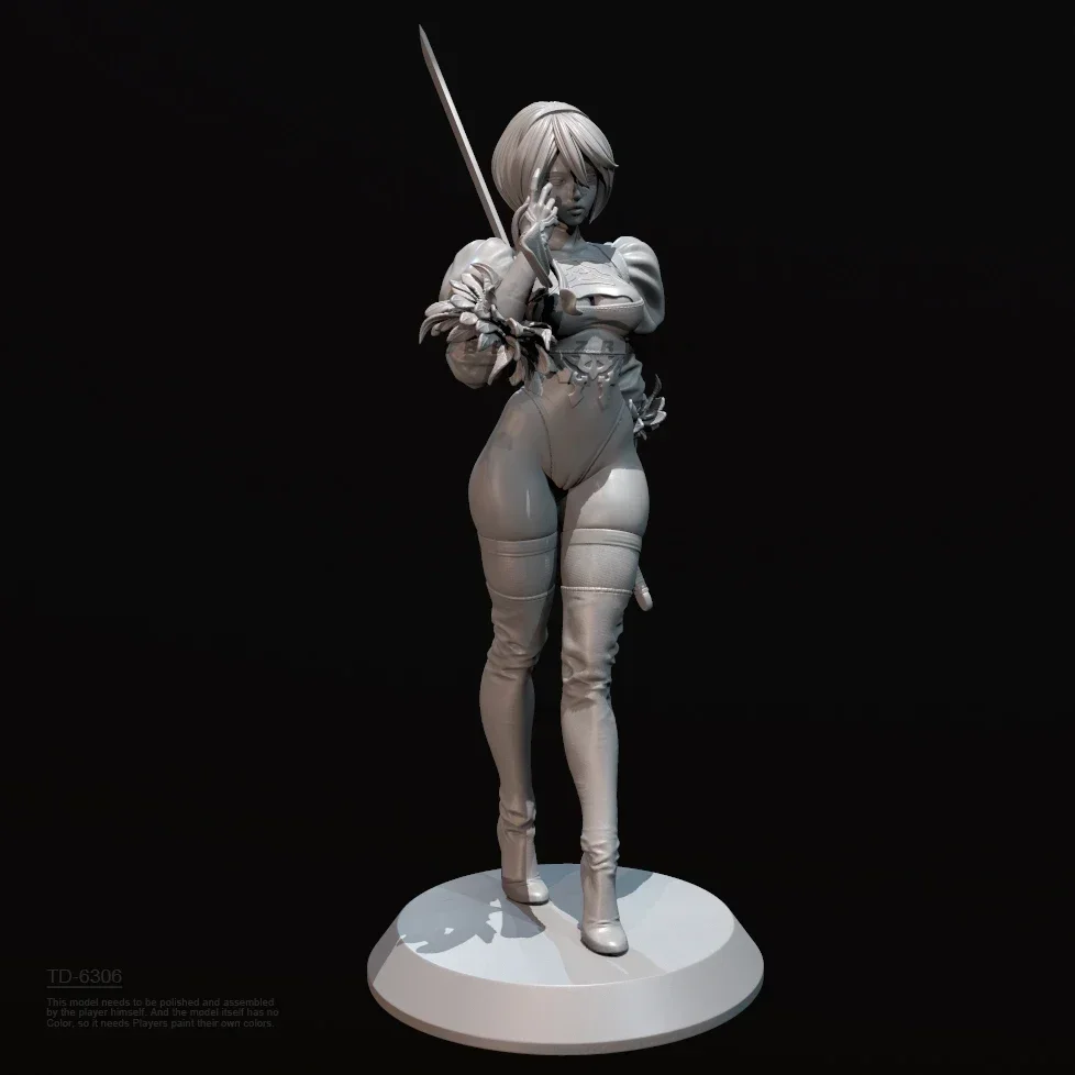 50mm 75mmResin model kits figure beauty colorless and self-assembled（3D Printing ) TD-6306/3D