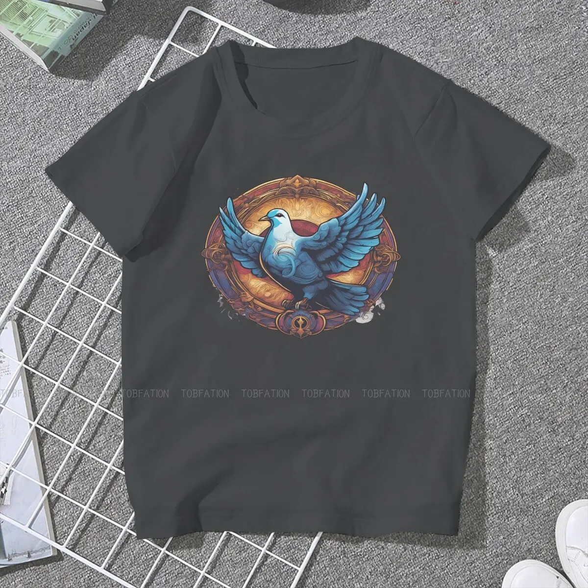 Peace Dove TShirt for Woman Girl A Reliable White 5XL Leisure Tee T Shirt High Quality Fluffy