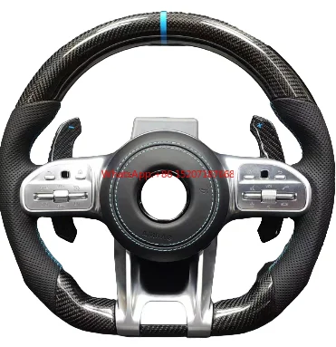 Update from old to new 2020+  Modified steering wheel suits for A C GLE GLC GLB E COUPE SEDAN AMG GT all series