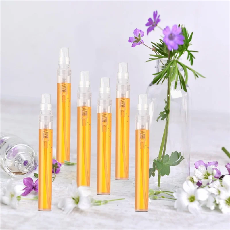 64Pc 5Ml Alat Pompa Isi Ulang Parfum Pompa Dispenser Botol Semprot Isi Ulang Untuk Membuat Parfum DIY