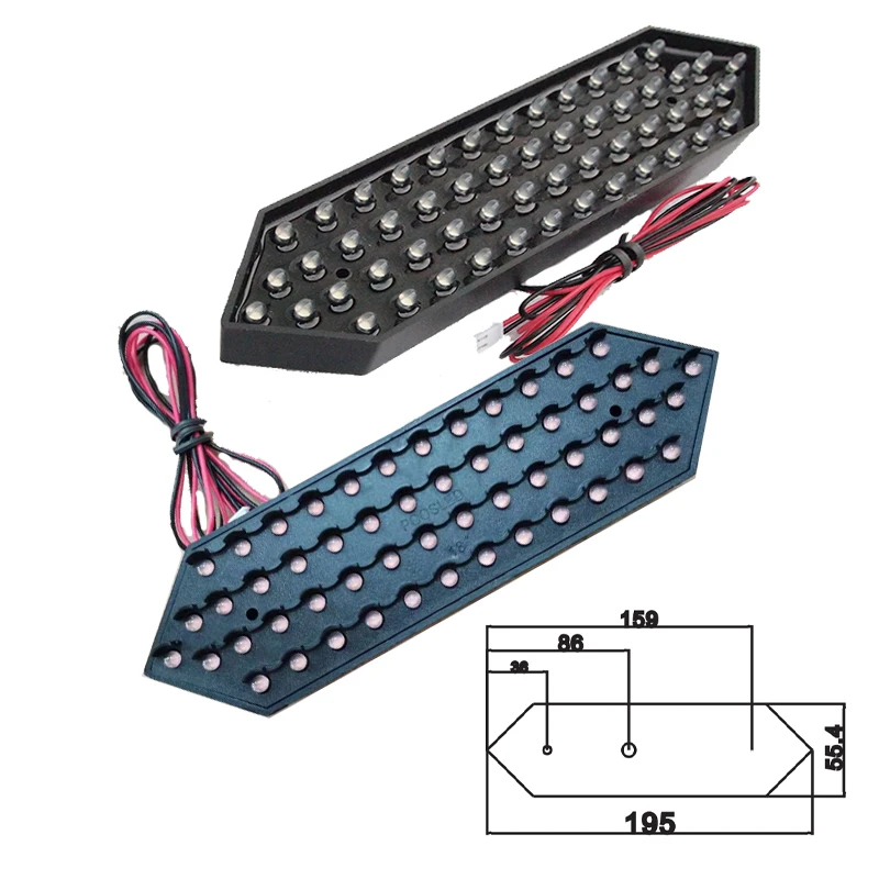 18 inch led digit number outdoor waterproof 7 segments led module