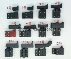 Electric Power Tool Part Impact Drill SPST Lock/Unlock on Trigger Switch for Bosch 26/22/20
