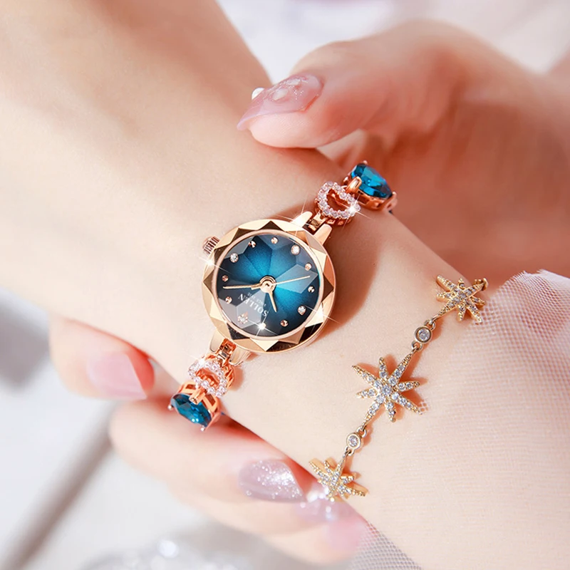 SOLLEN Luxury Women's Quartz Watch Switzerland Fashion Diamond Waterproof Bracelet Japan MIYOTA Movement Ladies Clock SL470