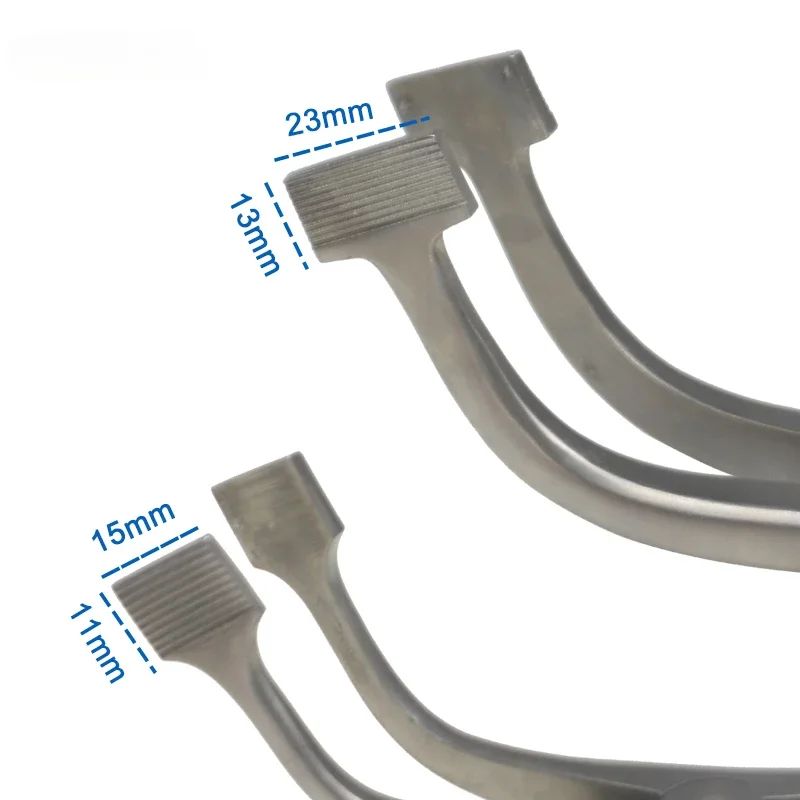 19cm/24cm Knee Joint Retractor Stainleass Steel Knee Distractor Forceps Knee Spreader Orthopedic Instrument