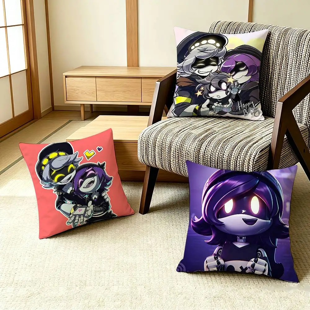 Sci-Fi Animation M-Murder Drones   Pillow Case Pattern Printed Pillowcase For Living Room Sofa Cushion Cover