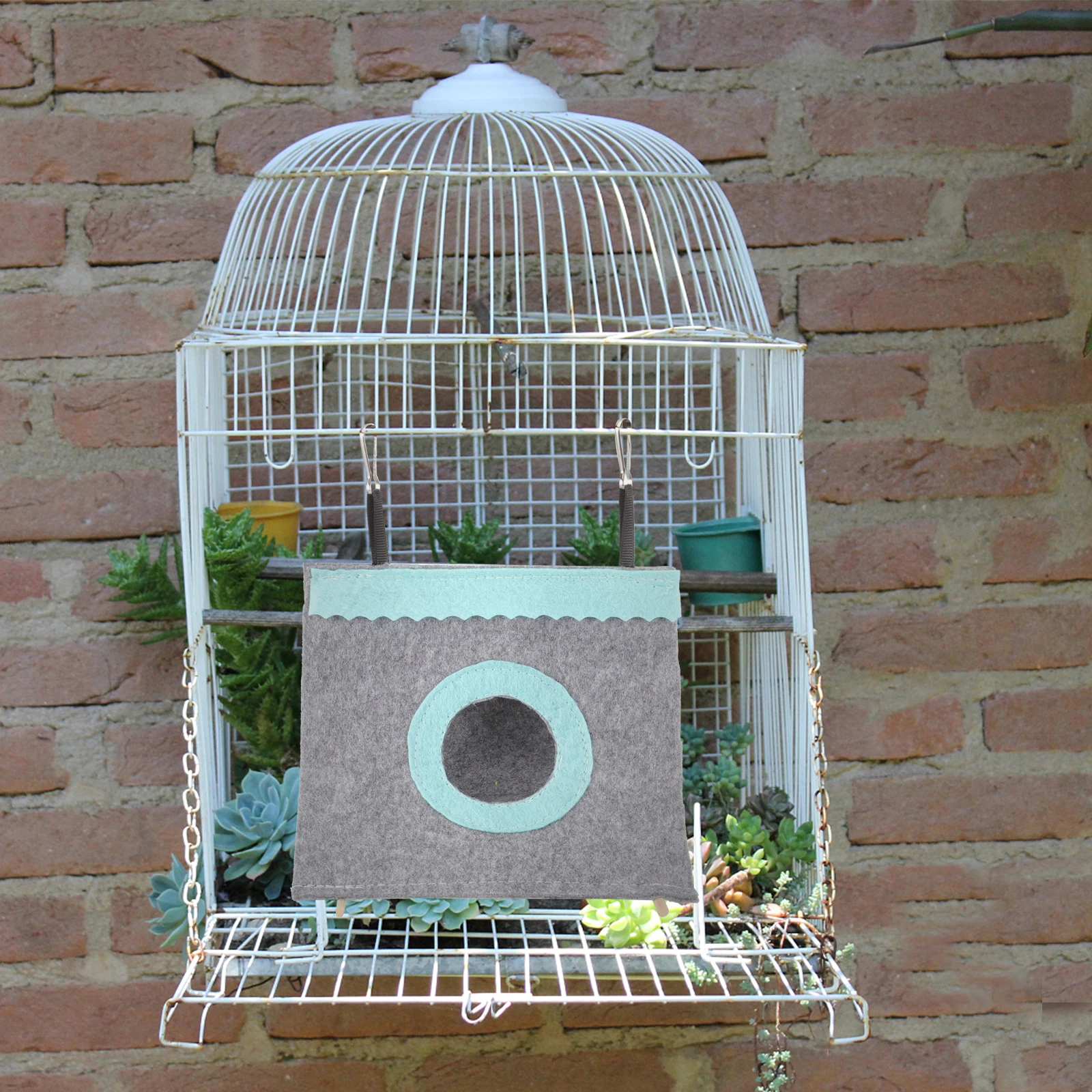 

Parrot Breathable Tent Large Size Hanging Bird Bed Comfortable Hammock Durable Cage Pet Teepee Nest House Sleeping