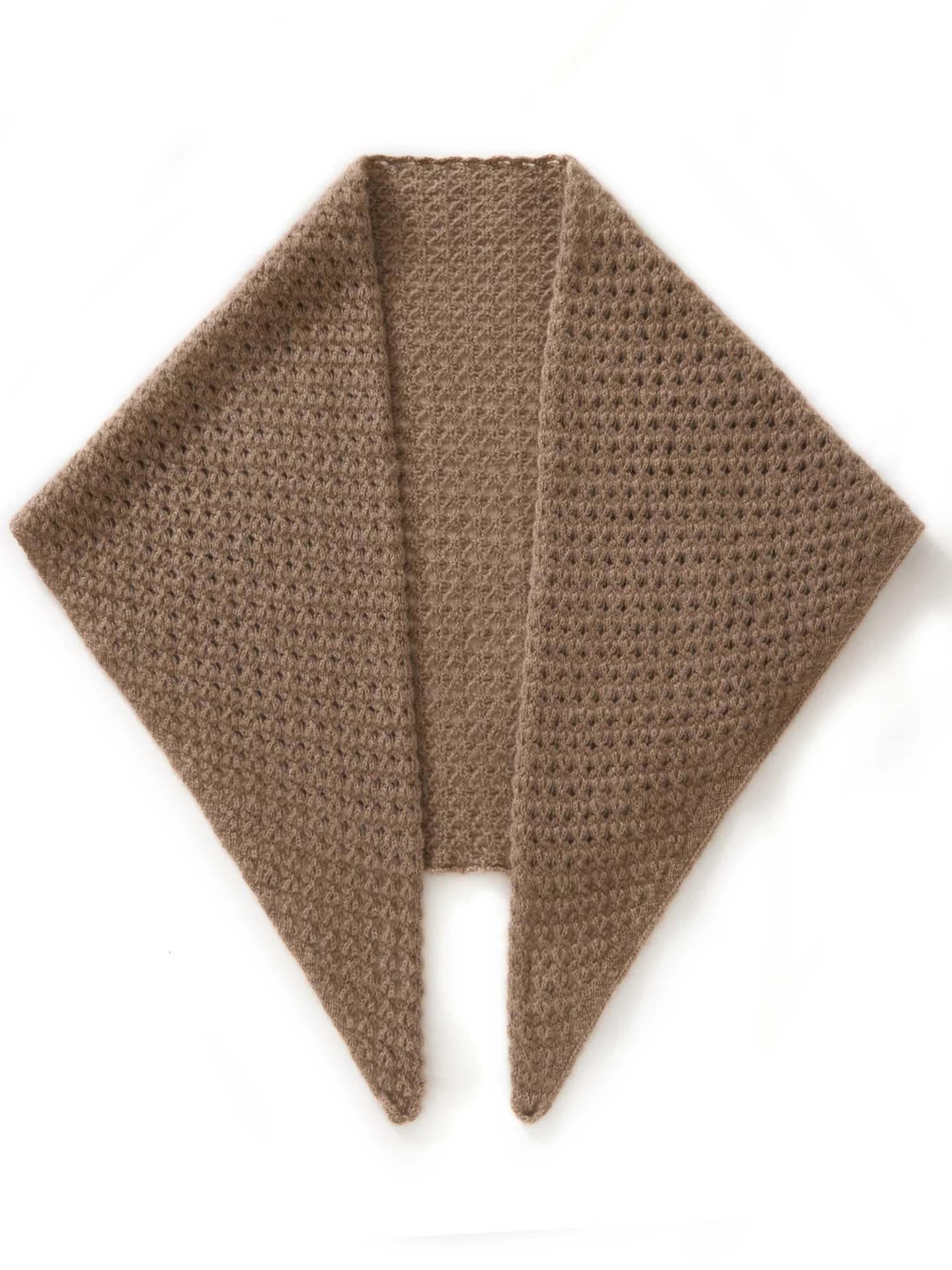 Light Luxury Woman 100% Cashmere Shawl Spring Elegant Autumn Winter Female Knitwear Hollow Out Clothing Tops Ladies Solid Scarf