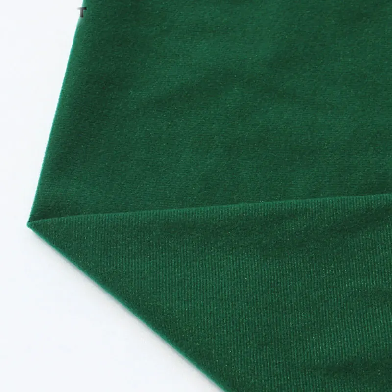 4Pcs Green Polyester Loop Fleece  Soft Brushed Plush Fabric for Hook & Loop Projects, Doll Making Stuffed Toys & Quiet Book DIY