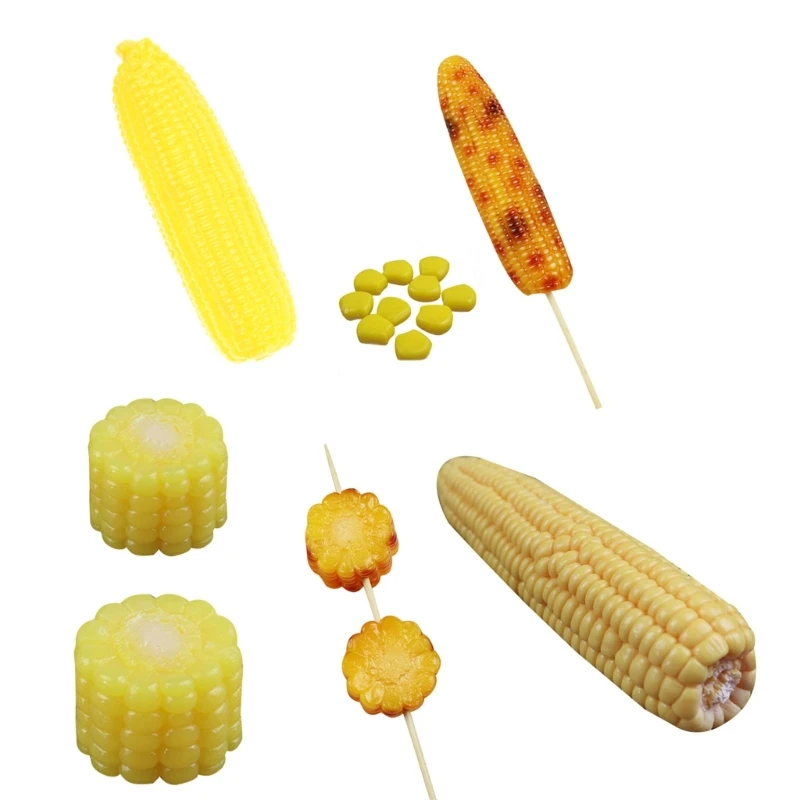 D0AD Artificial Corn Stick Simulation Vegetable Model Food Display Props for Hotel Dining Room Restaurant Store Shop