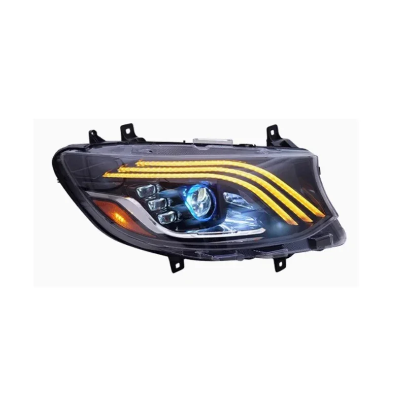 Car Head Lamp for Benz Sprinter Headlights 2018-2023  LED Headlight LED DRL Projector Lens Dynamic Auto Accessories