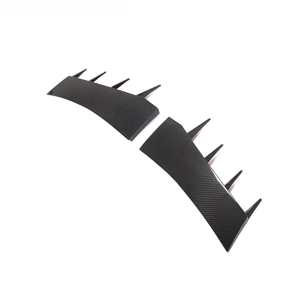 

suitable for Auto Accessories 2PCS Car Canards for Audi R8 Carbon Fiber Front Bumper Canards 2-Door 2016-2018 Car Bumpers Car Ca