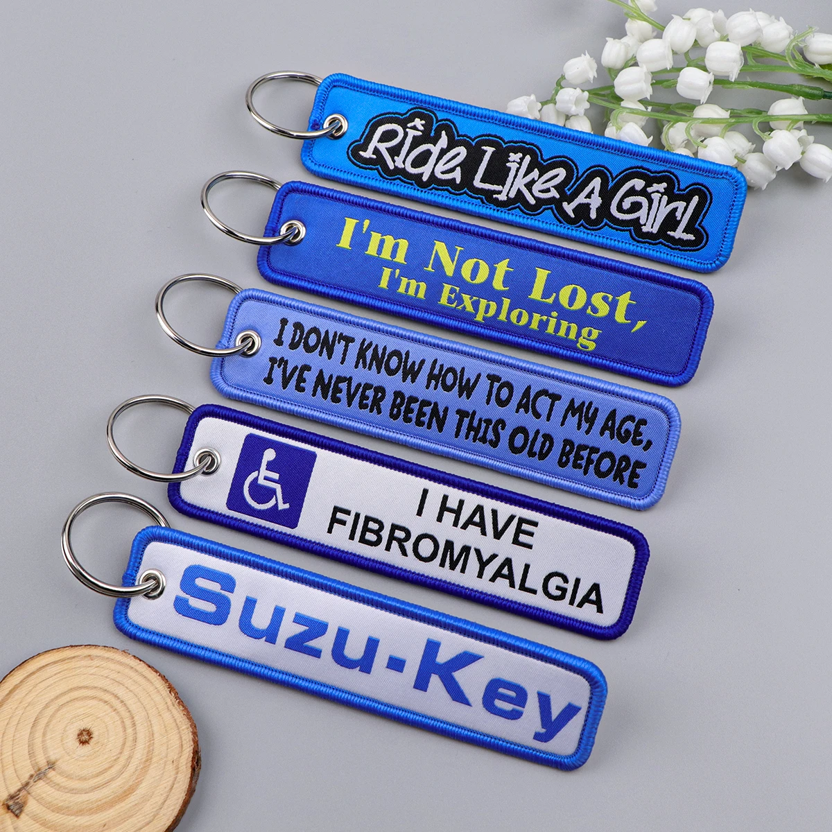 1PC Biker Phrase Embroidered K - Car Accessories Quotation review and price