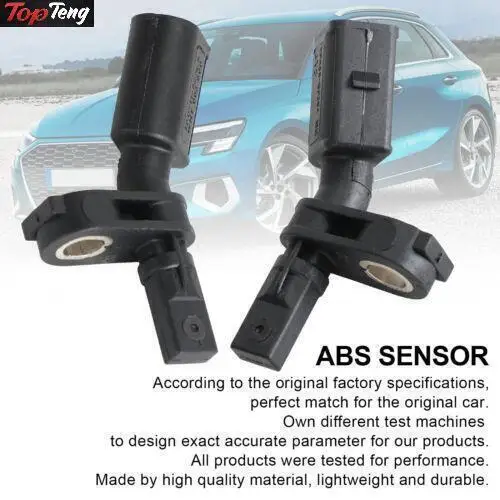 2× ABS Wheel Speed Sensor Front Lef t& Right for Audi A1 A3