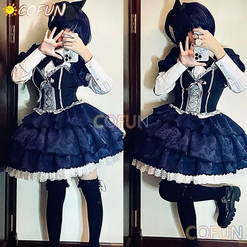 

COFUN Аниме Takanashi Rikka Косплей Костюм Аниме Love Chunibyo & Other Delusions Косплей Takanashi Rikka Лолита Платье