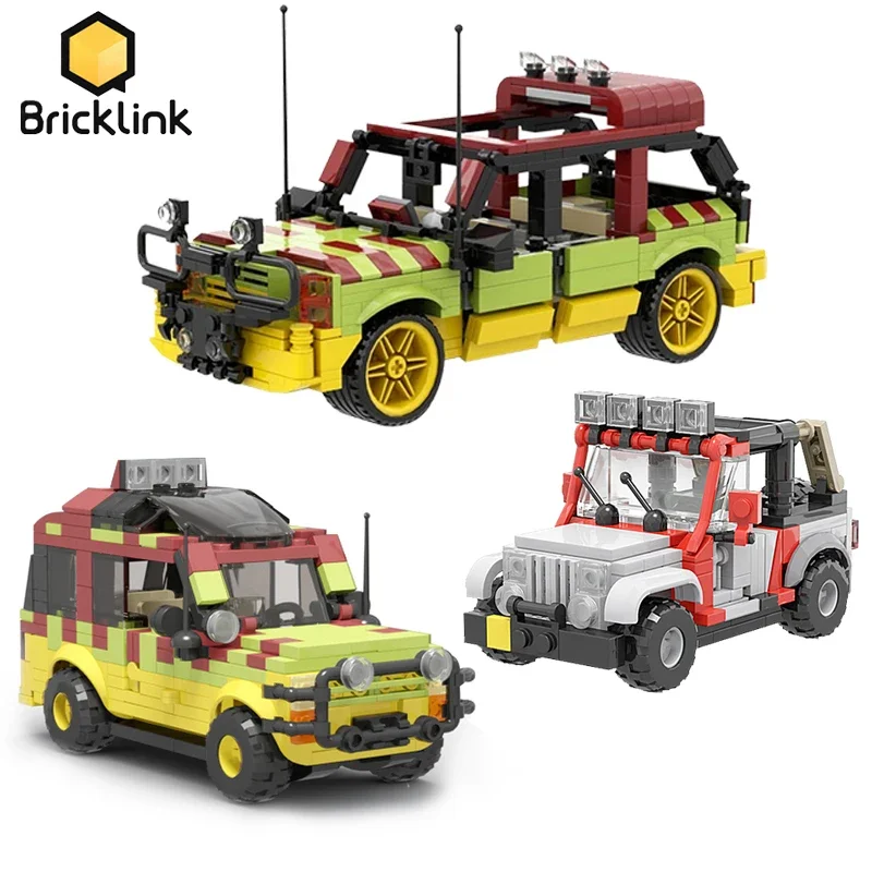 

Идеи Bricklink, Парк Юрского периода, туристический Explorer, автомобиль Jeeped, внедорожник, немецкий Виллис, технический грузовик 76956, строительные блоки, игрушки