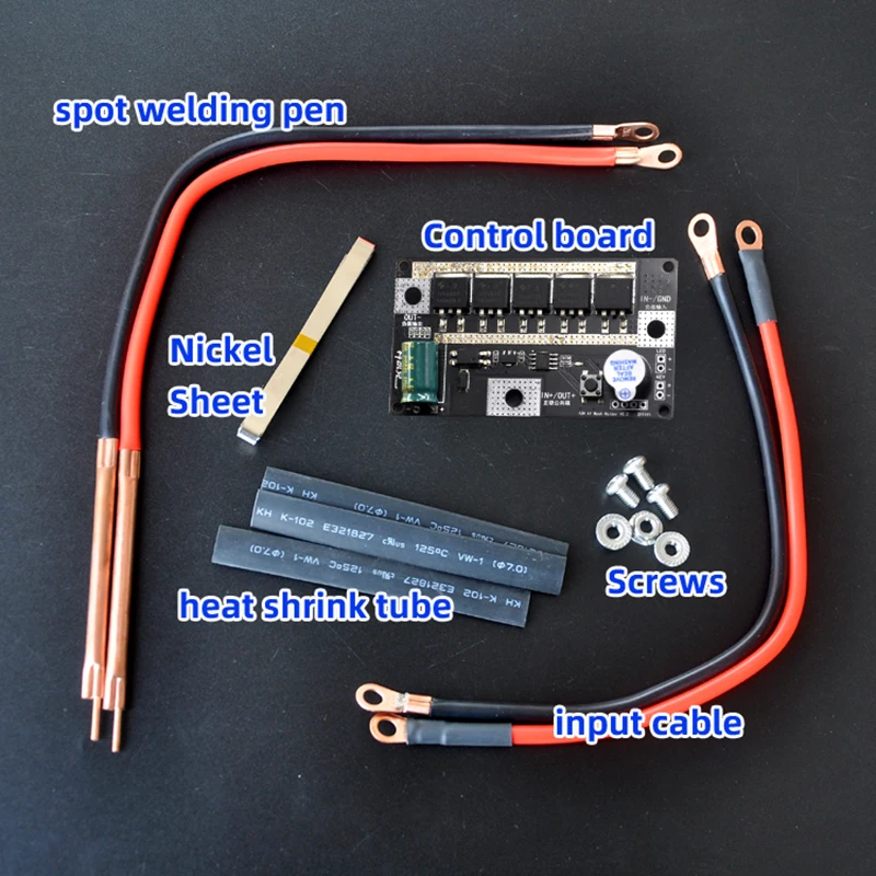 10 MOSFET Portable 12V DIY Lead-Acid battery Spot Welder Kit PCB Control Board 18650 Battery Spot Welding Module