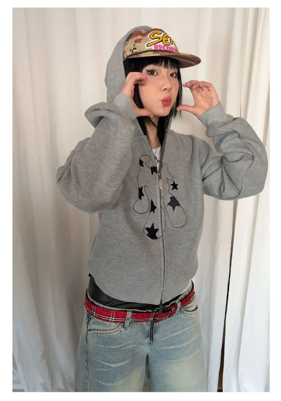 

Вафельная вязаная толстовка со шляпой, женские толстовки для девочек, осенняя базовая молодежная одежда, спортивная одежда, спортивная одежда для спортзала, фитнеса, тренировок, облегающая плюс