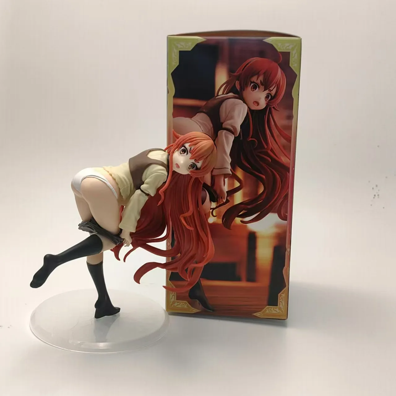 Mushoku Tensei: Jobless Reincarnation Roxy Anime Figure Gk Garage Kits 21cm Pvc Figurine Model Doll Ornament Kid Toy Gift