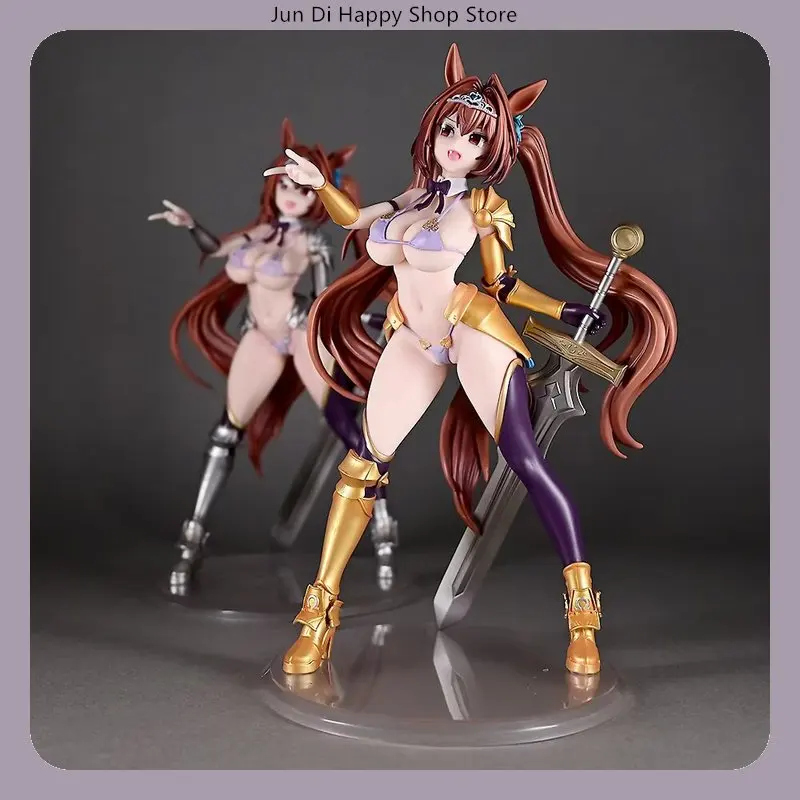 ​​25cm Pretty Derby Daiwa Scarlet Shining Swimsuit Ver. Gold Or Silver Standing Pose Anime Pvc Figure Statue Gift​
