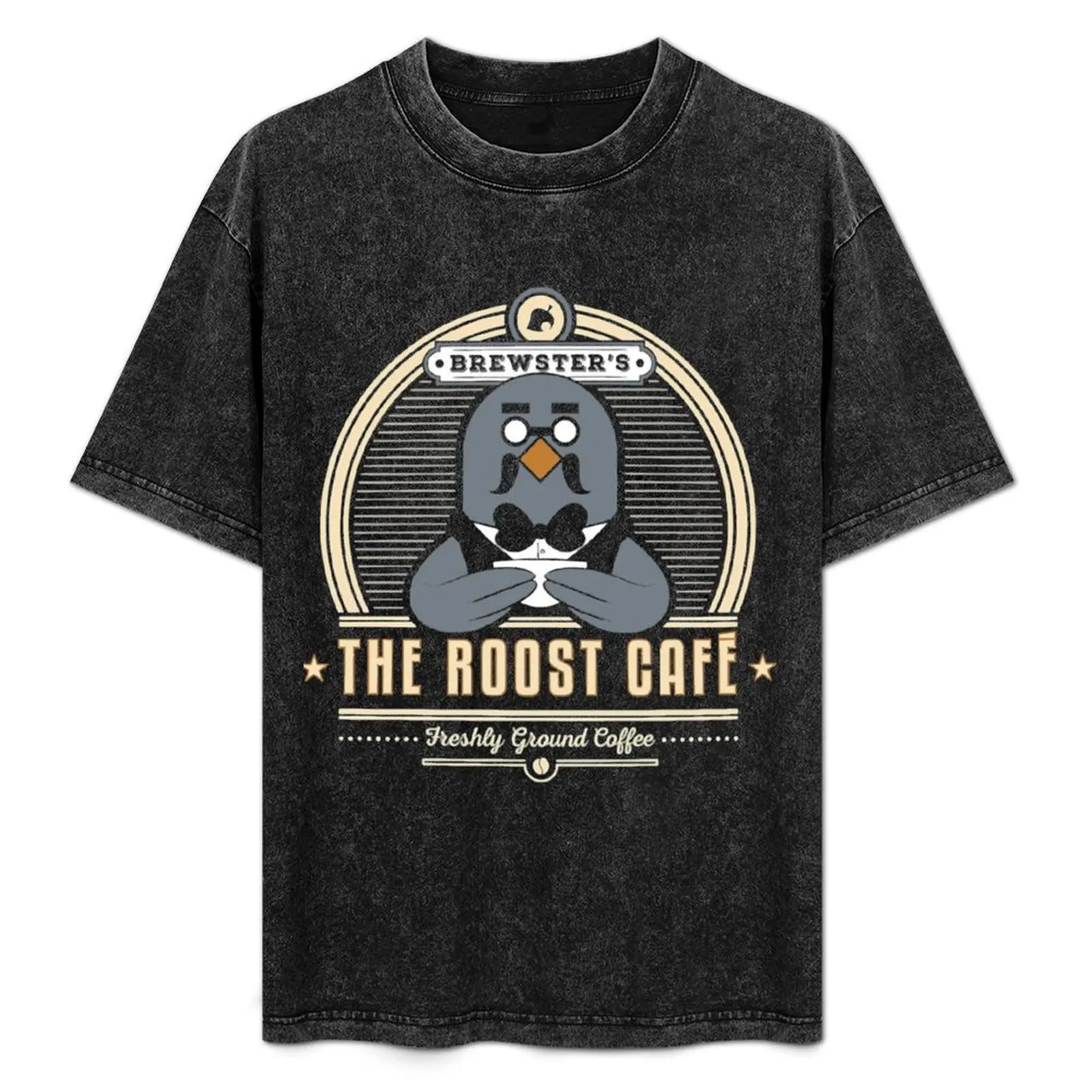 

THE ROOST CAFE Essential T-Shirt Comfortable Daily Wear Tee