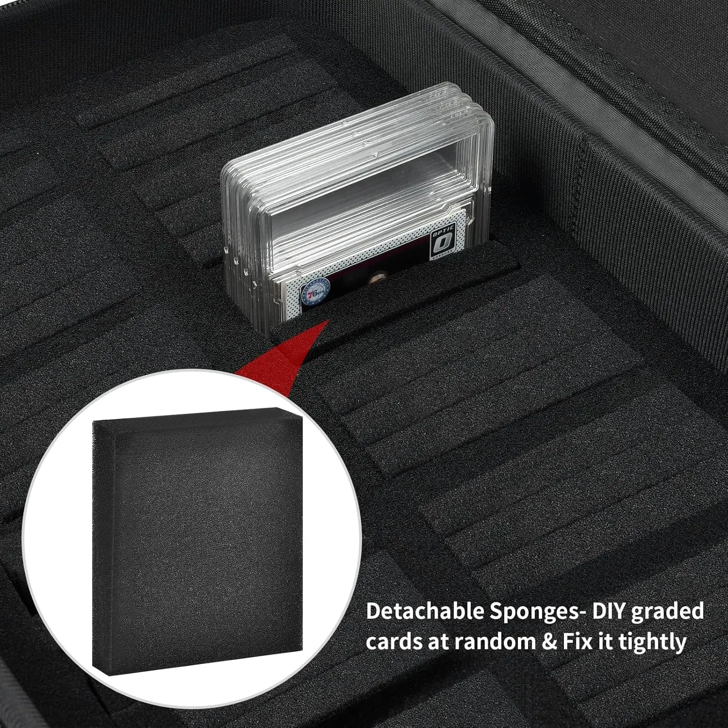 fireproof graded card case Protective Sports Card Storage Box - Waterproof, Fireproof, and Stylish  Design