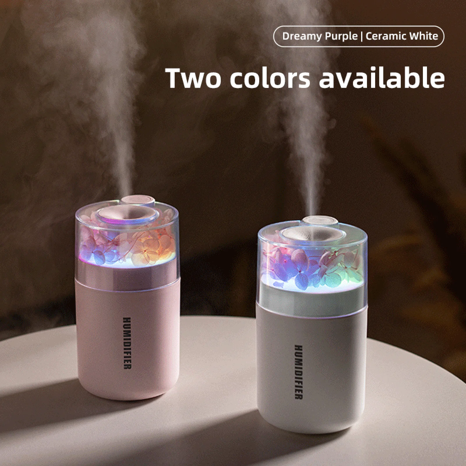 2025 New Mini Air Humidifier USB 180ML Aroma Diffuser Essential Oil Purifier Aromatherapy Mist Maker Color Lights For Car Home