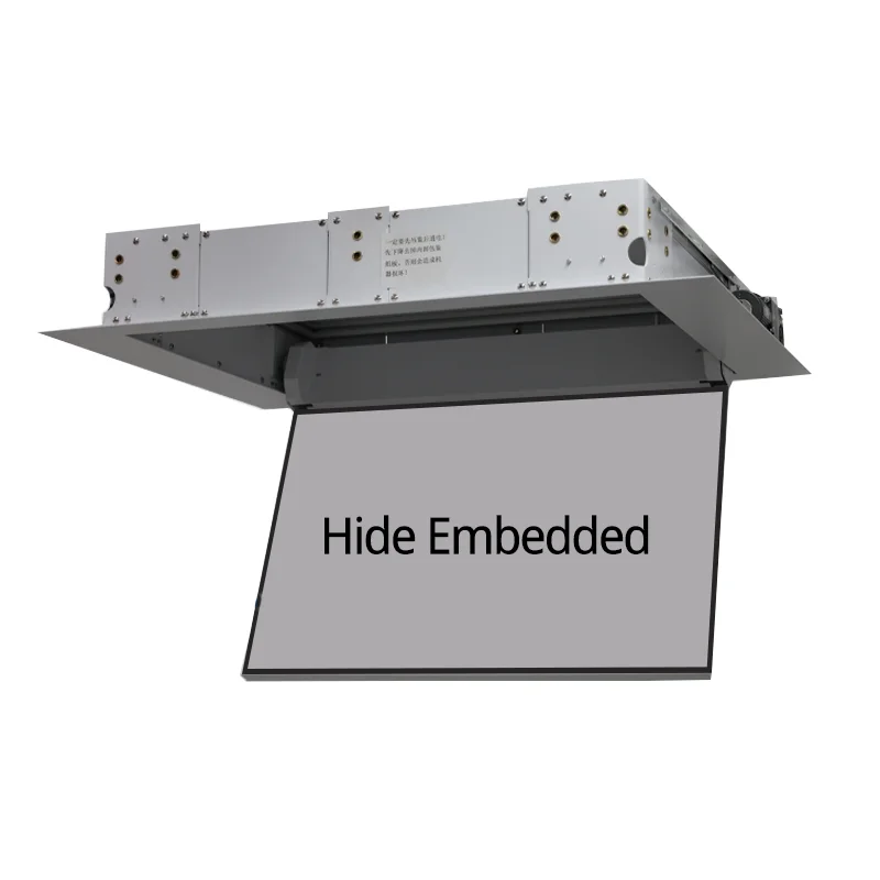 Electric Motorized TV Stand Mount with Remote Control LCD Drop Flip Feature Flat Ceiling Bracket Electric Ceiling TV Mount