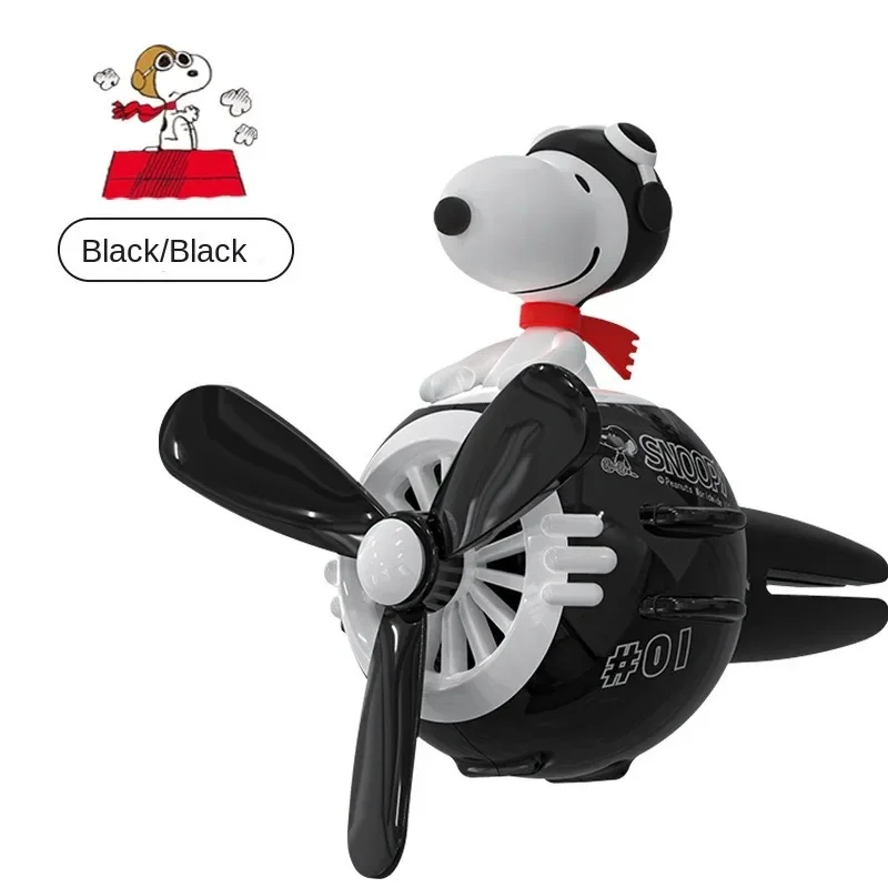 Cute Snoopy Anime Car Air Freshener Aromatherapy Fragrance Piece Car Air Outlet Decoration Perfume Clip Decor Accessories