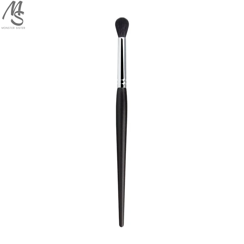 1PC Ebony Makeup Brushes Goat Hair Wooden Eyeshadow Concealer Blending Contour Brush Eye Smudge Crease Brush