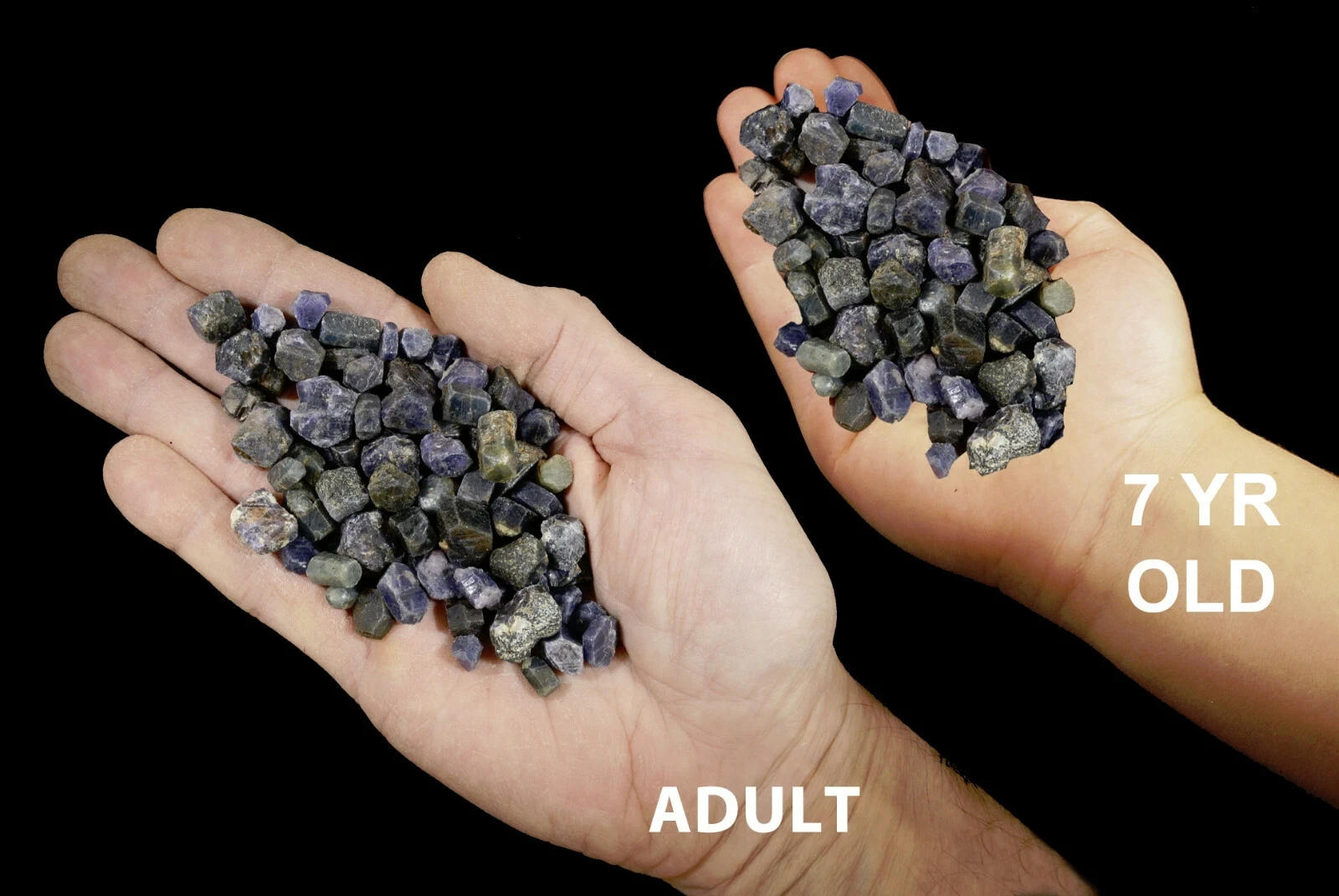 Sapphire Crystals 3/8