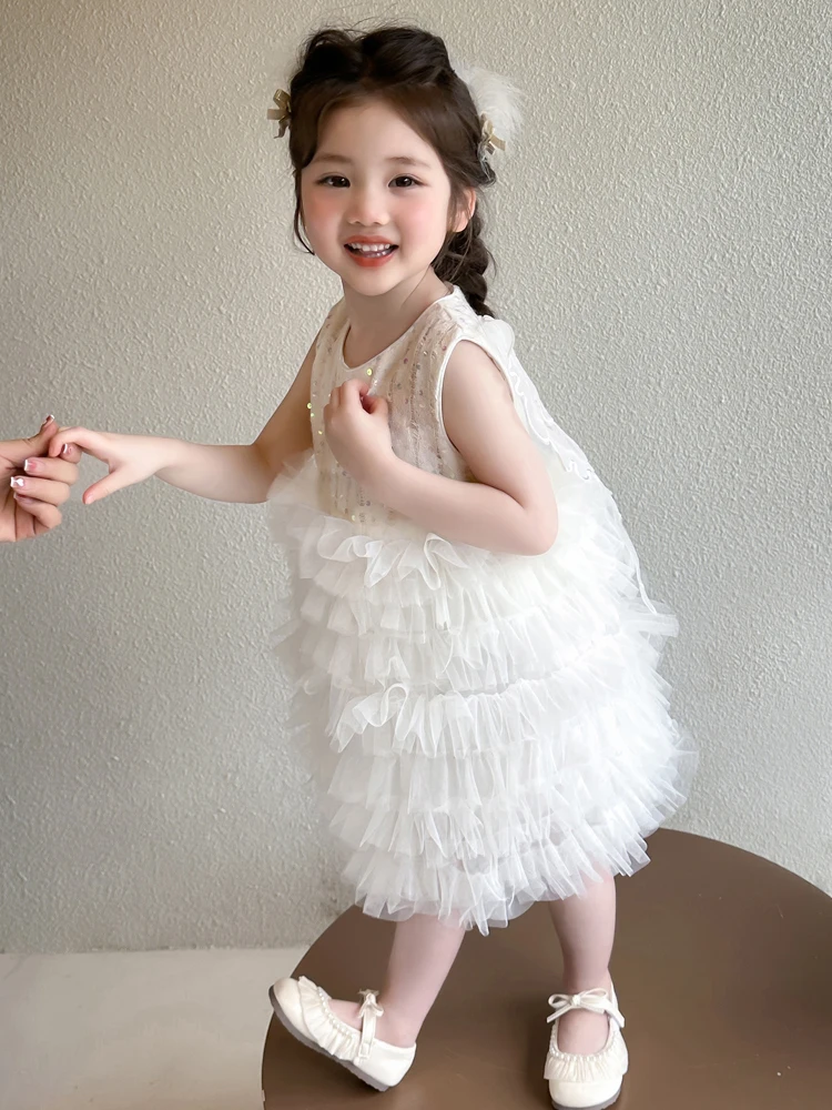 Princ Dr Sommer Neue Sle Kinder Geburtstag Kuchen Rock Baby Sommer Outfit Dr Mädchen Sweet Me Stoff Midi Rock