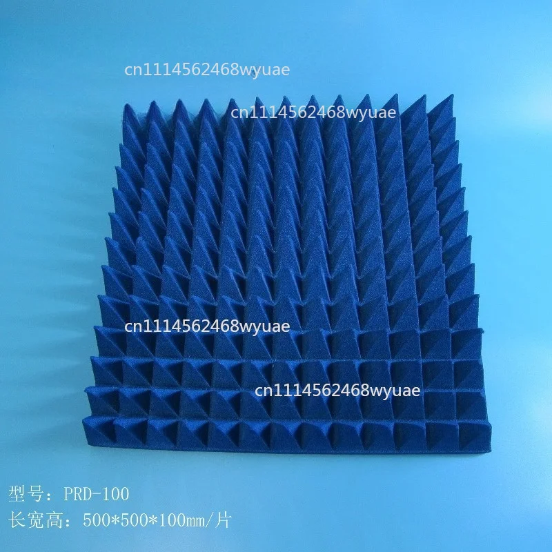 Blue Pyramid Absorbing Material Shielding Box Darkroom Microwave Absorption