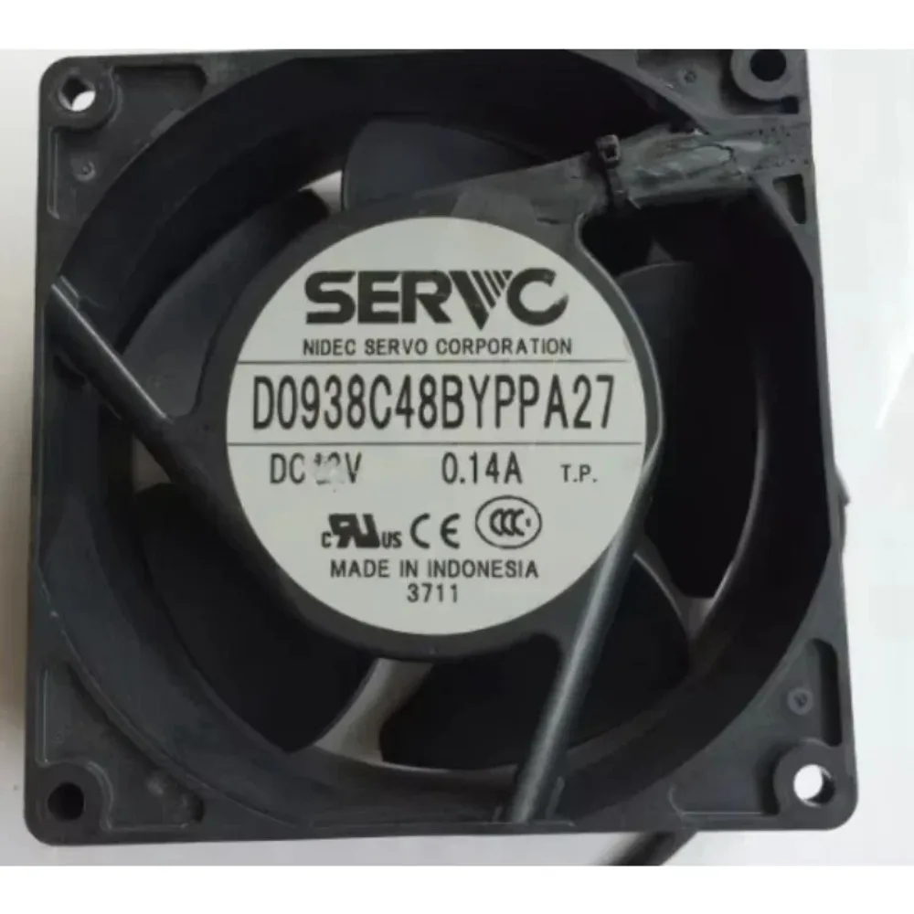 SERVO D0938C48BYPPA27 DC 48V 0.14A 90X90X38mm Cooling Fan