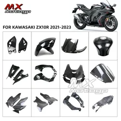 For KAWASAKI NINJA ZX10R ZX-10R 2021 2022 2023 2024 Carbon Fiber Motorcycle Fairing Kits Guard Protection Modified Accessories