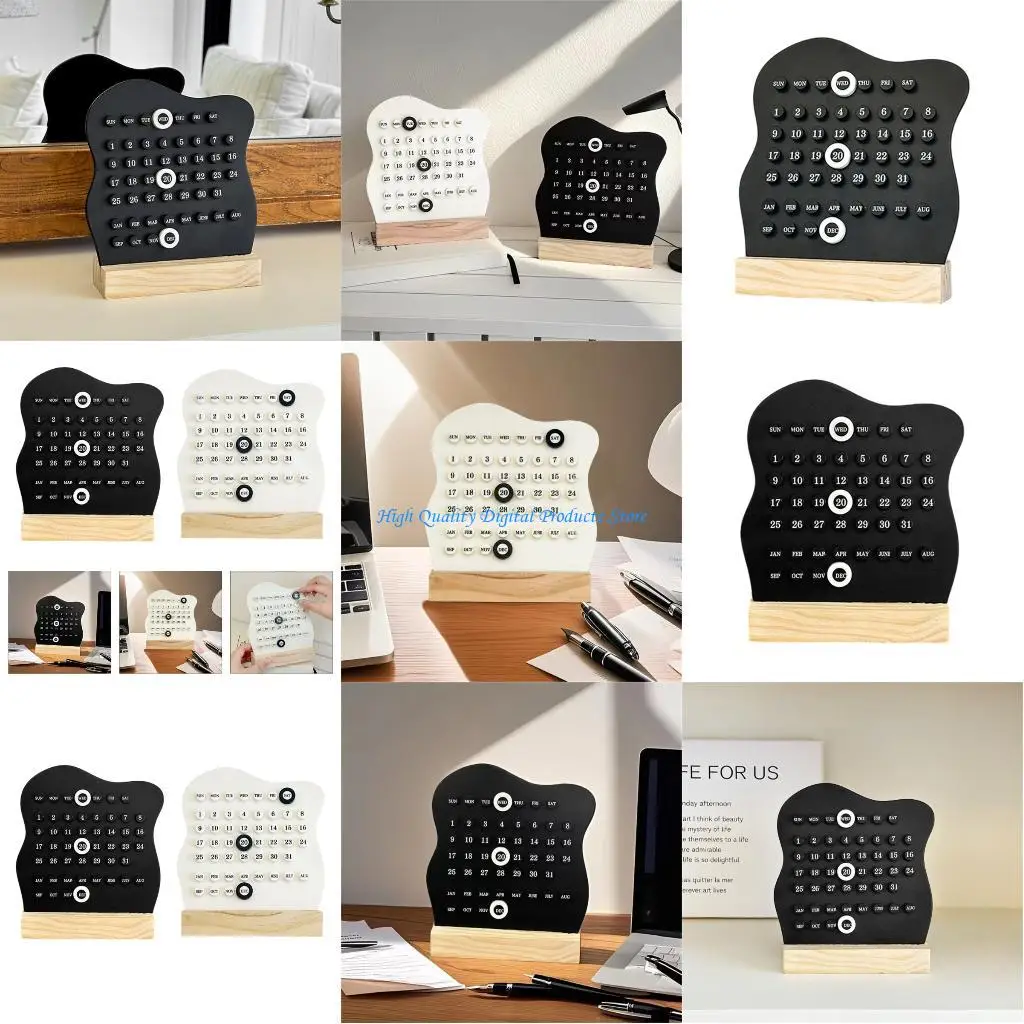 U2JE سطح المكتب التقويم مخطط التقويم منضدية التقويم هدية التقويم الأبدية #1