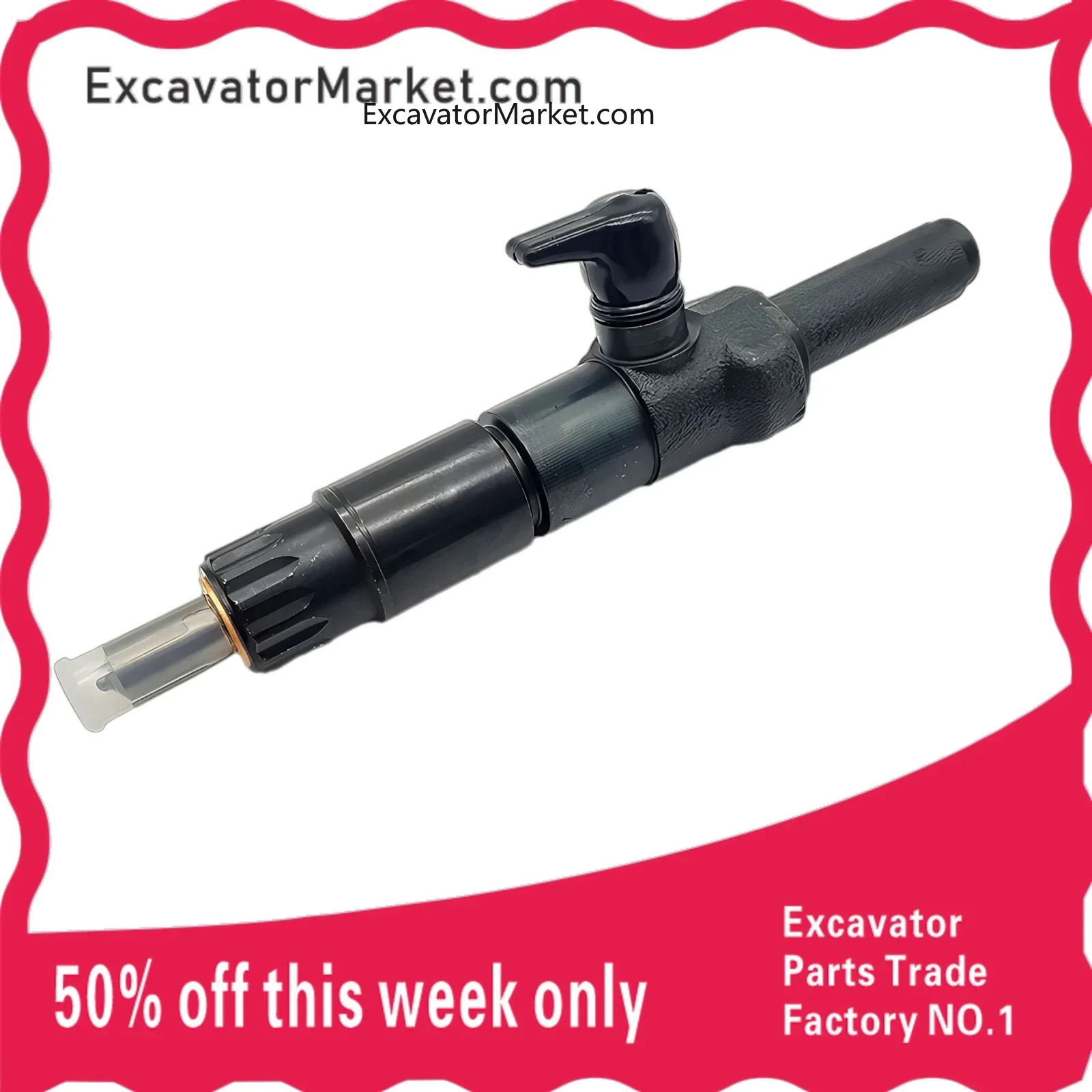 

Excavator parts injector nozzleIsuzu engine 6WG1 095000-15500 Fuel injector Direct injection