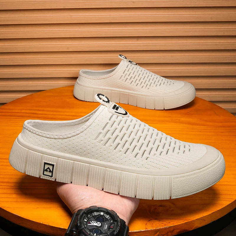 Loafers Low-Top Stof Zomer Ventileren Slijtvaste Casual Sneaker Mannelijke Sneakers Zacht En Comfortabel Sport En Vrije Tijd Nieuw