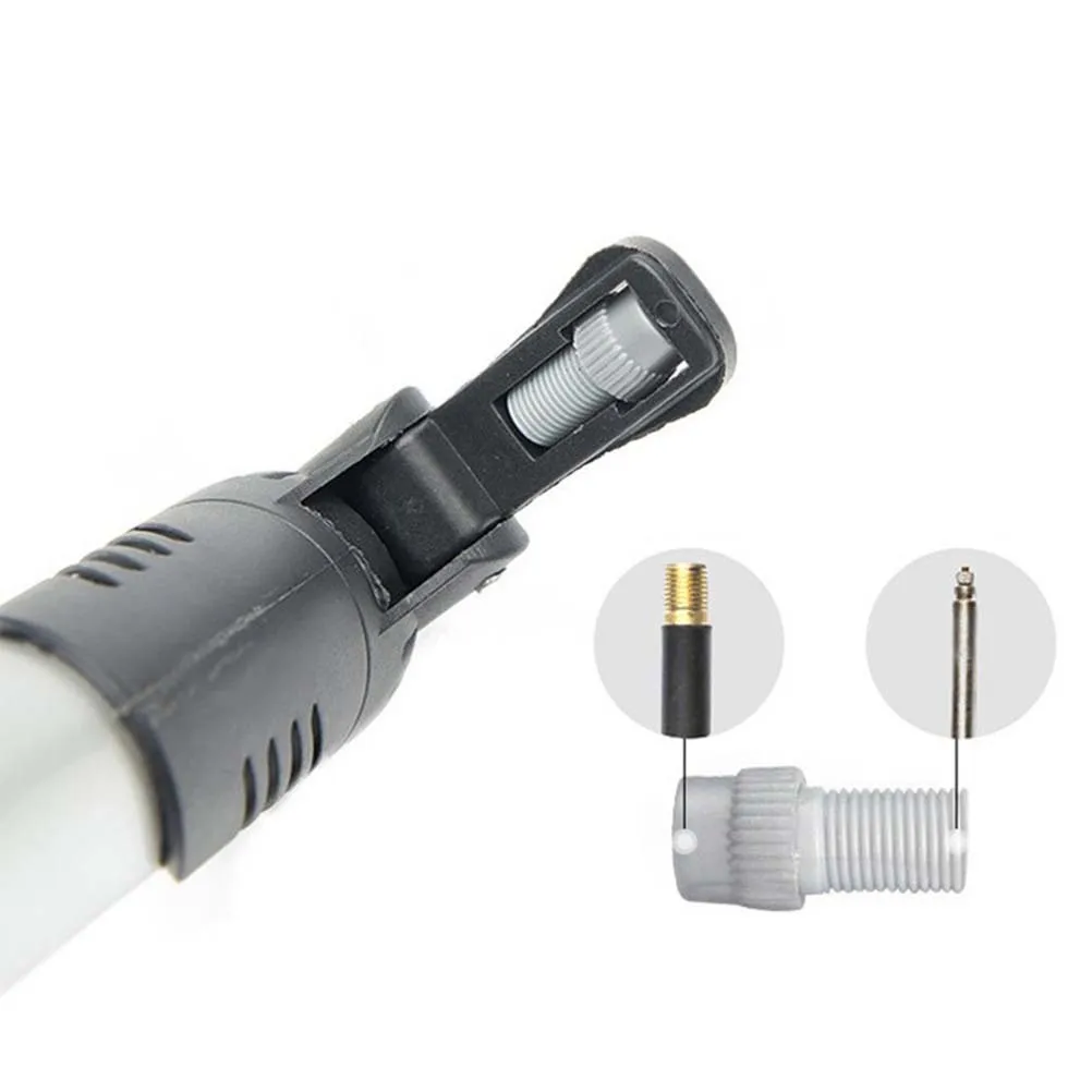 

Mini Portable Aluminum Alloy Bike Tire Pump Lightweight Compact for Valve Road Cycling Pump
