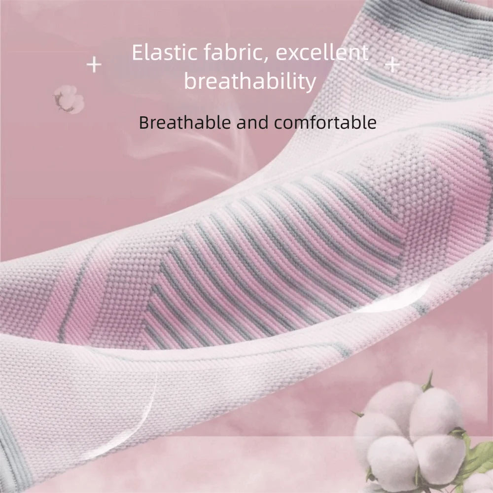 

1 Pair Nylon Knee Pads Elastic Breathable Sports Knee Pads Anti-slip Compression Design Knee Support Braces Cycling