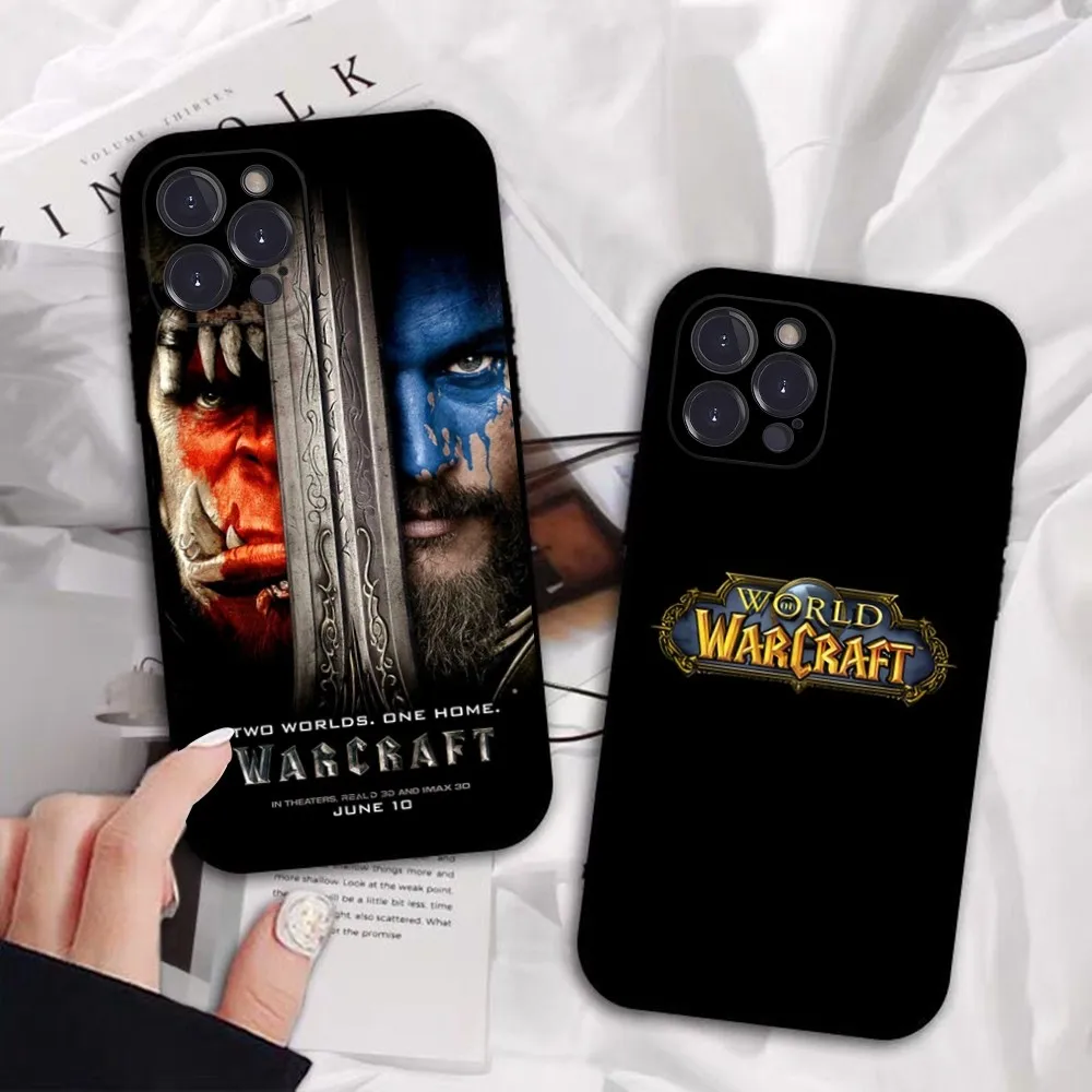 W-World O-Of W-Warcraft Phone Case For IPhone 16 15 8 7 6 6S Plus X SE XR XS 14 11 12 13 Mini Pro Max Mobile Case