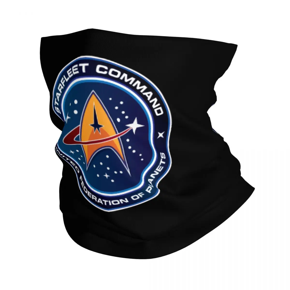 Benutzerdefinierte T-Treks Star Bandana Halsmanschette UV-Schutz Gesichtsschal Abdeckung Science Fiction TV-Serie Kopfbedeckung Schlauch Sturmhaube