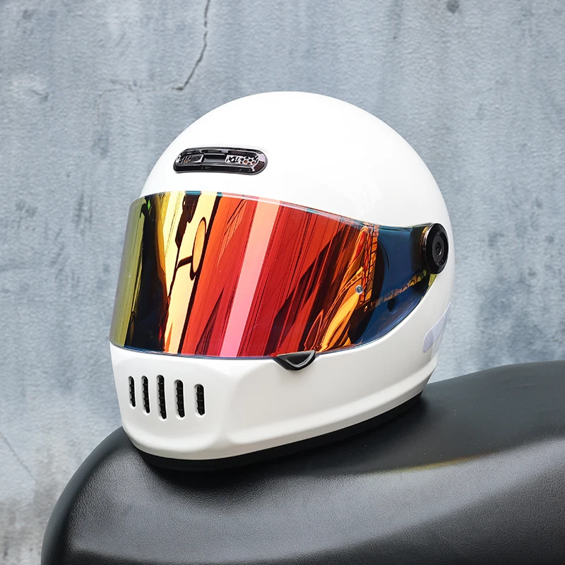 خوذات الدراجات النارية للرجال والنساء، خوذات كاملة قديمة، دراجات نارية مخصصة لرحلات البحر، طوال العام #1