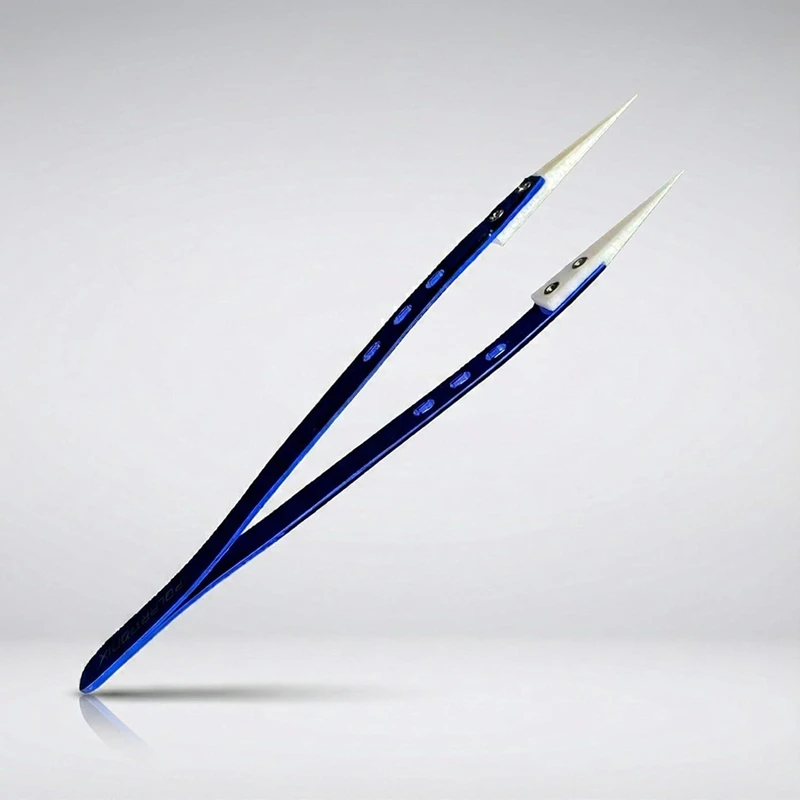 DT16 ESD Safe Anti-Static Precision Tweezers Ultra for Sharp Tip Zirconia for Micro Soldering Electronics Repair