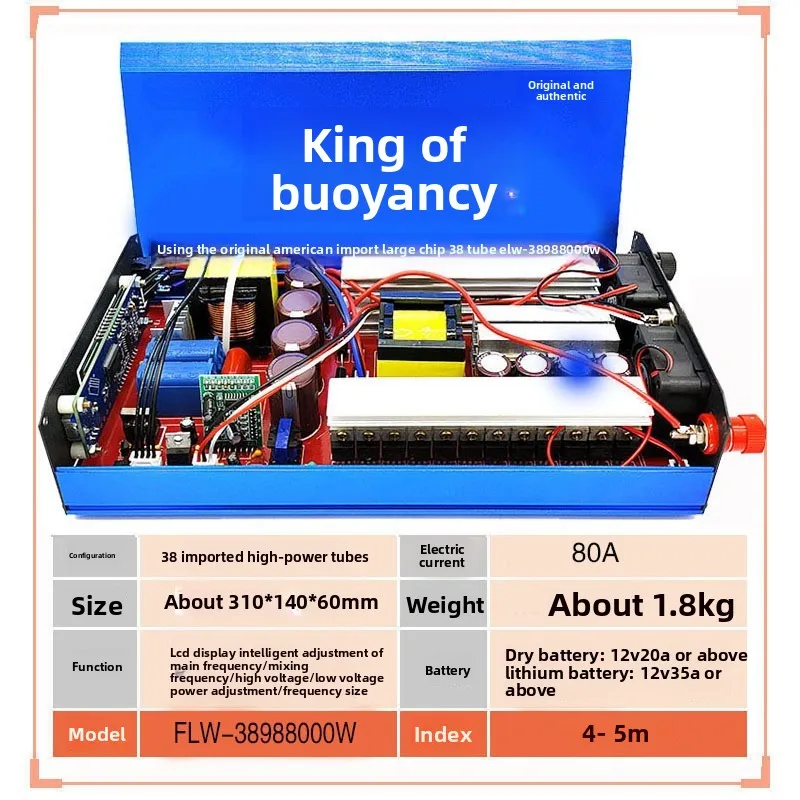 Wholesale High Power Dual-Voltage Inverter Head – 12V Battery Converter Smart Kit for Car, RV & Solar System