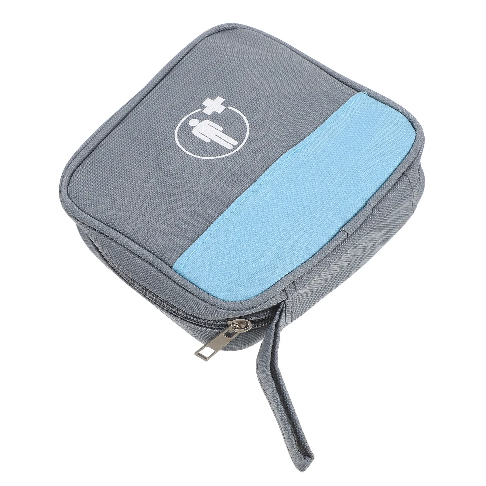 Compact Multi-Layer Medicine Storage Bag Portable Organizer Emergency Pouch Travel Household Hiking Outdoor First Aid Kit