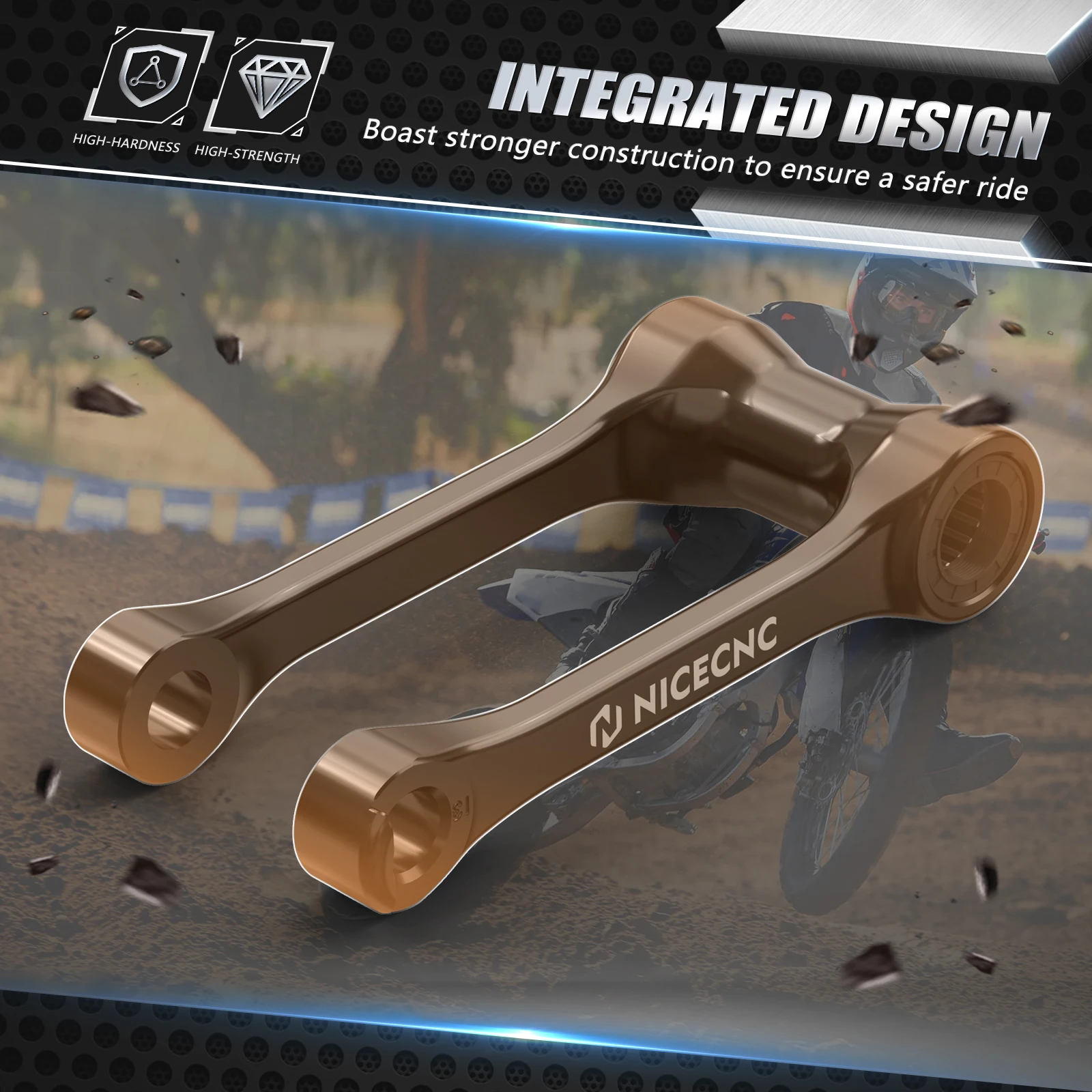 For Yamaha 2016-2024 WR250F WR450F 1.25″ Lowering Link Kit YZ250F 2014-2024 YZ450F 2009-2024 YZ250FX 2020-2023 YZ450FX 2019-2024