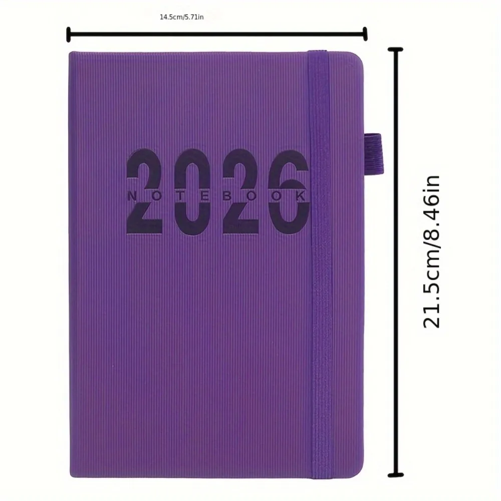 2026 Daily Planner (400 Pages) – Wipe-Clean One Page Per Day Calendar Log for Time Management & Self-Discipline, Office Use