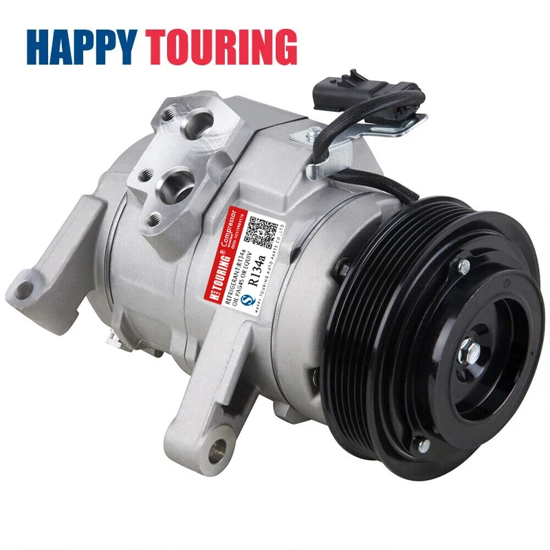 

A/C Compressor For JEEP COMMANDER BASE MODEL 3.7L 4.7L 2006 2007 CO 10801C 67357 68357 77361 78361 2011271 RL056287AD 639828