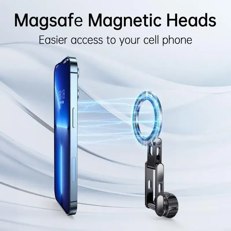 

Магнитный автомобильный держатель телефона 17 мм, шаровой шарнир для вентиляционной панели, рабочего стола с регулируемым углом